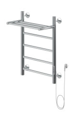 Полотенцесушитель электрический Aquanet Mauro 60х50 Тэн справа , с полкой