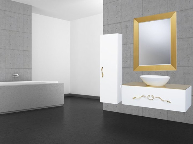 Шкаф пенал Bellezza Римини 35 подвесной