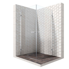 Душевое ограждение Ambassador Abner 10011106 (1000x1000x2000)