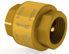 Обратный клапан с металлическим стержнем ARCO 1/2 (латунь) (191403)