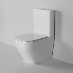 Унитаз Grossman Style GR-4453S (620*365*830) напольный БЕЗОБОДКОВЫЙ с тонкой крышкой