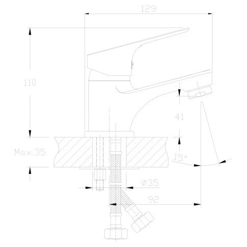 Смеситель Rossinka RS29-11