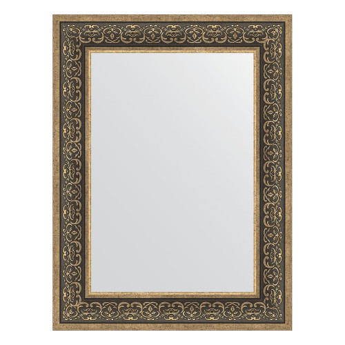 Зеркало настенное EVOFORM в багетной раме вензель серебряный, 63х83 см, BY 3064