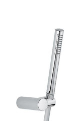 Emmevi, набор ручного душа 169: шланг 150см. из металлизированного ПВХ (C02729 150см), цвет хром