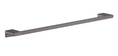 Полотенцедержатель Hansgrohe AddStoris 648 мм, шлифованный чёрный хром (41747340)