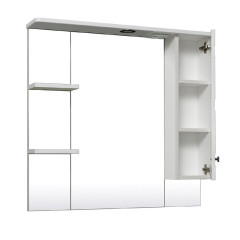 Зеркальный шкаф Runo Турин 85 правый