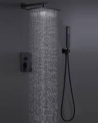 Встраиваемый Душевой Комплект Leine На 2 Положения черный