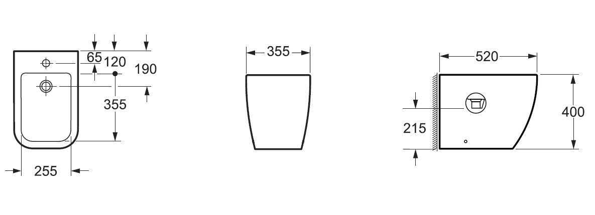 Биде приставное Allen Brau Infinity 4.21005.20