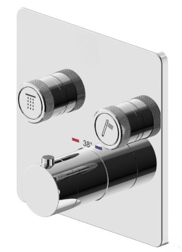 Внешняя часть встраиваемого смесителя Plumberia Selection PSB2902CR