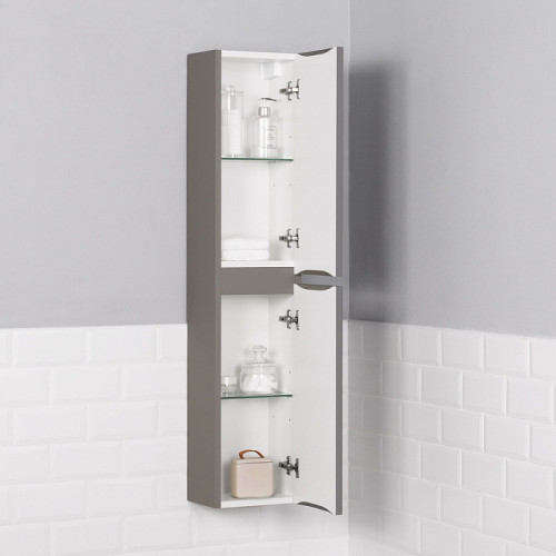 Пенал подвесной Итана Verona 25 250х200х1200 Смоки софт (CS00080606)