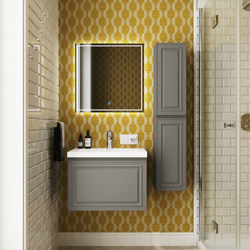 Пенал подвесной Итана Verona 25 250х200х1200 Смоки софт (CS00080606)