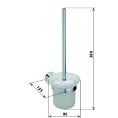 Ершик для унитаза Bemeta Oval 118413011