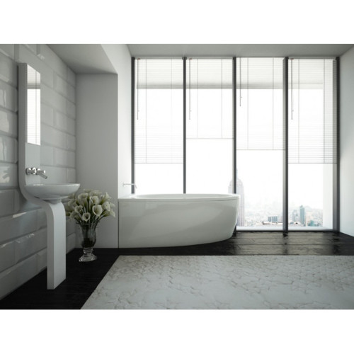 Ванна акриловая AZARIO KAPRIS асимметричная 150*90 см левая (AV0002150)