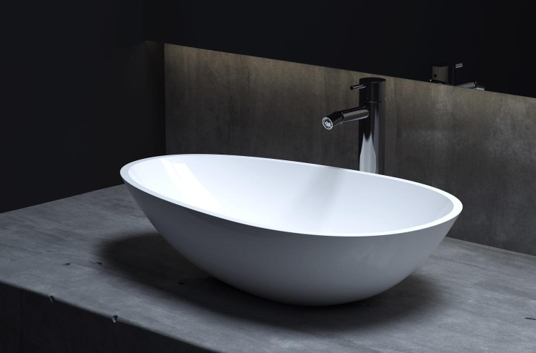 Раковина накладная Salini CALLISTA 101 покраска по RAL снаружи