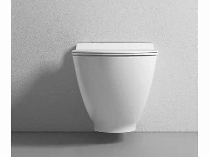 Унитаз подвесной Bien HARMONY безободковый с форсункой биде со встроенным смесителем горячей и холодной воды со скрытым креплением с быстросъёмным тонким сиденьем микролифт HRKA052N5VE0W5000 + VTMU11W5W5HB0 + YTEM91SM0000