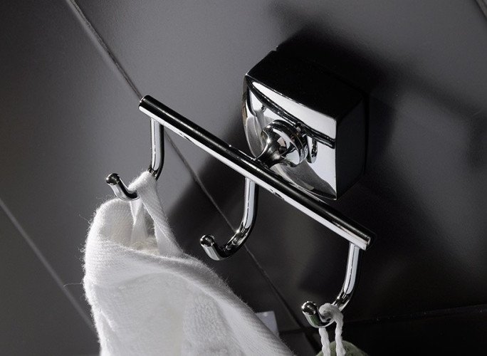 Крючок Fixsen Kvadro, Хром (FX-61305C)