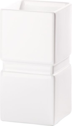 Batex Pur, настольный керамический стакан, цвет белая керамика