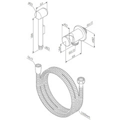 Гигиенический душ AM PM F0202100