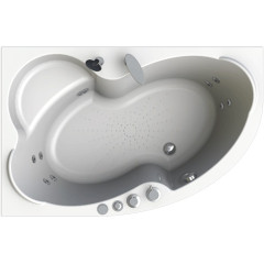 Акриловая ванна Radomir Wachter Ирма 2 150x97 форсунки Хром