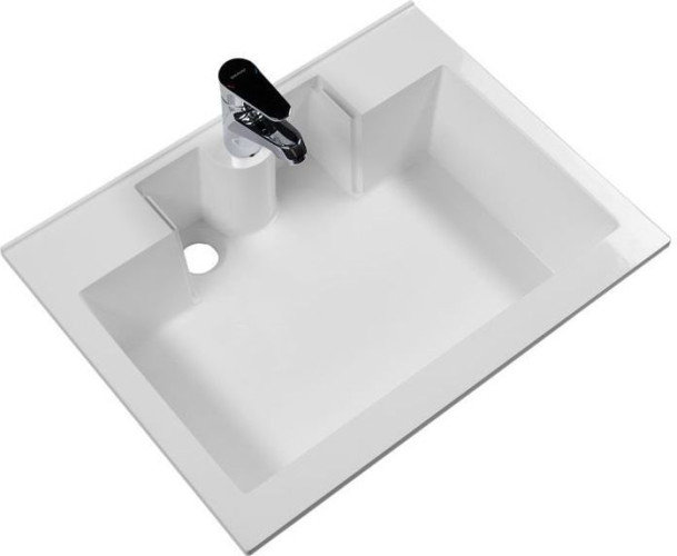 Тумба с раковиной Aquanet Алвита 60 ясень коимбра