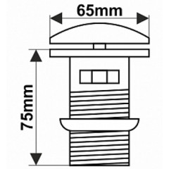 Донный клапан Melana T201B