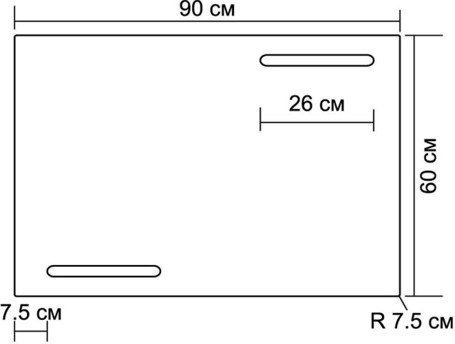 Зеркало Aquanet TH-22 90