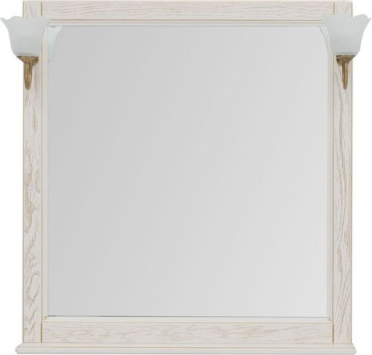 Зеркало Aquanet Тесса Декапе 85 жасмин/золото