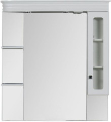 Зеркало-шкаф Aquanet Греция 110 белый