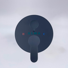 Встраиваемый душевой комплект со смесителем Sakari, черный 2 режима