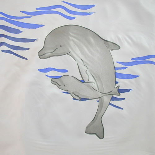 Штора для ванны Ridder Delphin 200х180