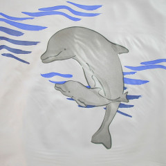 Штора для ванны Ridder Delphin 200х180