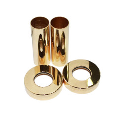 Комплект декоративных трубок SR Rubinetterie 70хD 18-20-1/2&quot; цвет золото