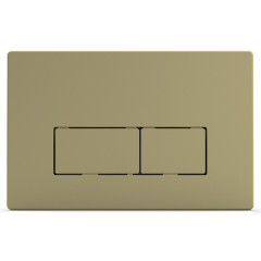 Кнопка смыва Azario 24.7х2.5х16 , пластик, цвет Золото (AZ-8200-0091/AZ-P58-0160)