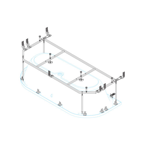 Металлический каркас CEZARES METAURO-MF