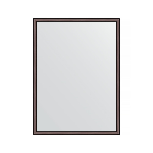 Зеркало настенное EVOFORM в багетной раме махагон, 58х78 см, BY 0638