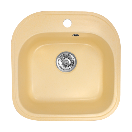 Кухонная мойка Formastone Fosto КМ 48-49, квадратная, цвет антика