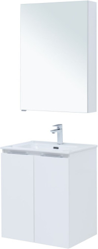 Мебель для ванной Aquanet Алвита New 60 2 дверцы, белый матовый