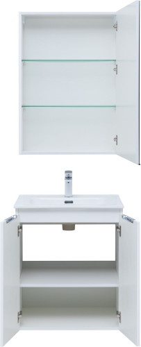 Мебель для ванной Aquanet Алвита New 60 2 дверцы, белый матовый