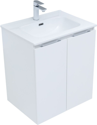 Мебель для ванной Aquanet Алвита New 60 2 дверцы, белый матовый