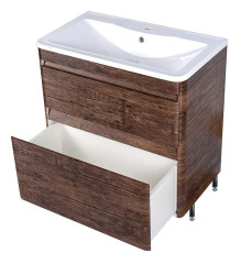 Тумба напольная Style Line Атлантика 80, Люкс старое дерево, PLUS