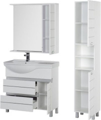 Мебель для ванной Aquanet Доминика 90 L белый