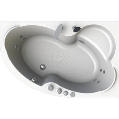 Акриловая ванна Radomir Wachter Ирма 3 160x105 форсунки Белые