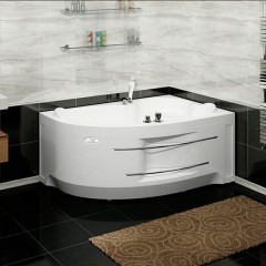 Акриловая ванна Radomir Wachter Ирма 3 160x105 форсунки Белые
