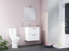 Унитаз - компакт Vitra Norm Blanc 345х650х810, напольный, быстросьемное сиденье термопласт с микролифтом, белый (9837B099-7201)