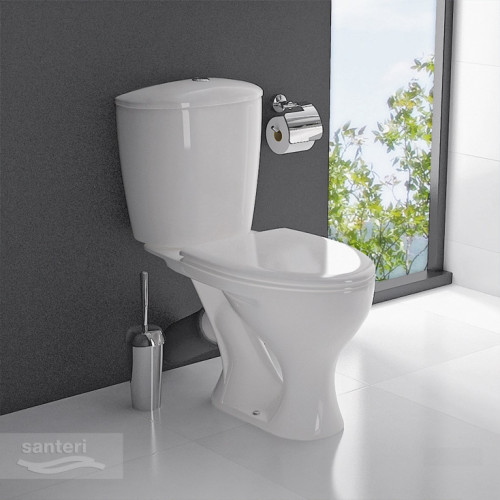 Унитаз-компакт с сиденьем Santeri Versia (1.P403.3.S00.00B.F)