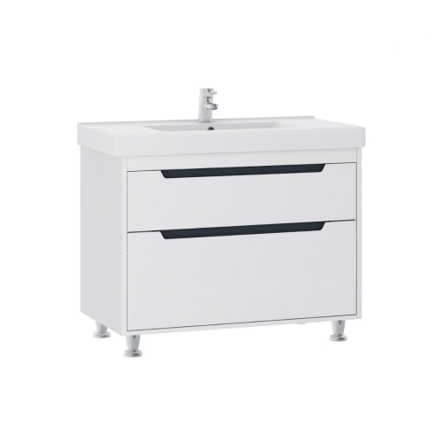 Комплект в ванную Ceruttispa тумба Мессина 80 с умывальником "Кантэ 80"