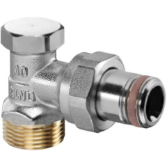 Вентиль на обратную подводку Oventrop Combi 2 угловой