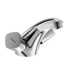Смеситель для раковины Vidima QUADRO (Vidima) Керамическая кран-букса Хром (BA243AA)