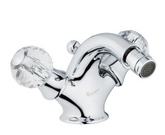 Смеситель Deco Cristall с донным клапаном для биде.