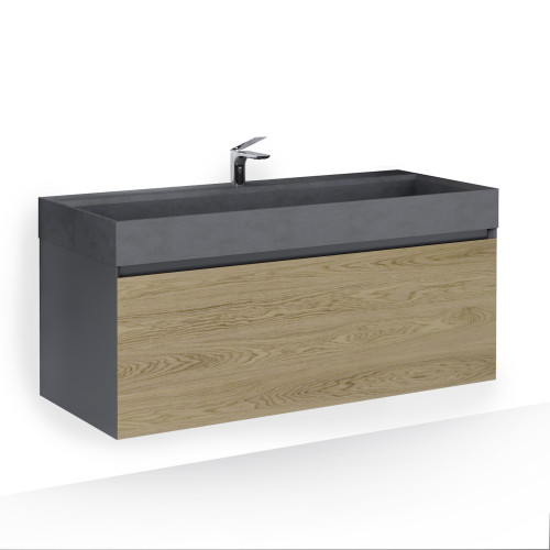 Тумба RAVAL Decent 120 подвесная Дуб сонома (Dec.01.120/P/DS/RL)